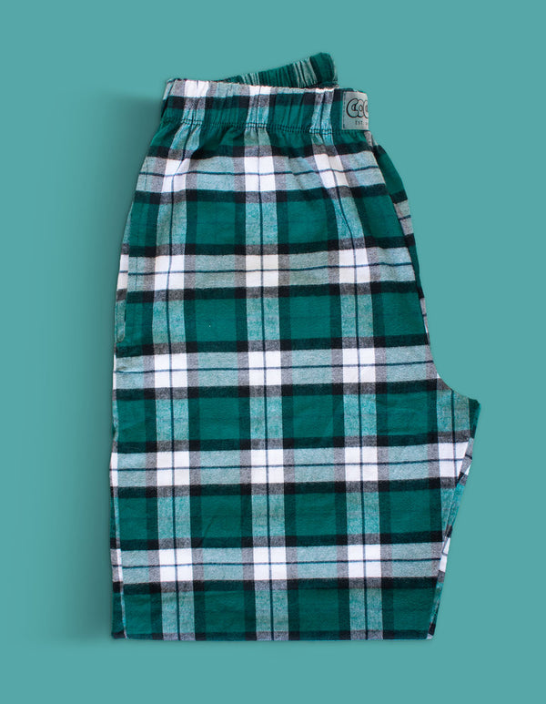 Pantalón Cuadros Verde
