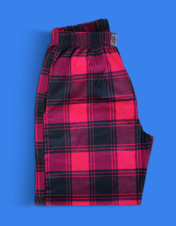 Pantalón Cuadros Rojo