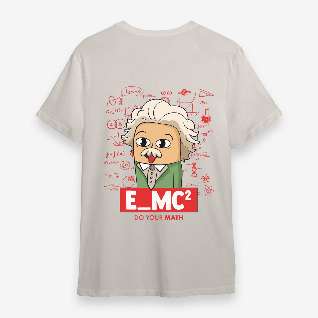 Oversize T-Shirt Coco Einstein Beige